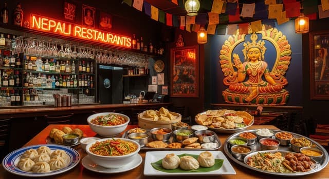 Nepali restaurants...